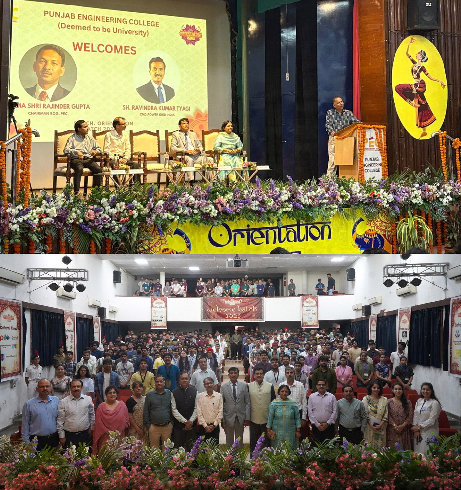 PEC Welcomes Batch of 2025-29 with Legacy, Inspiration, and New Dreams